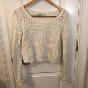 Cream light sweater